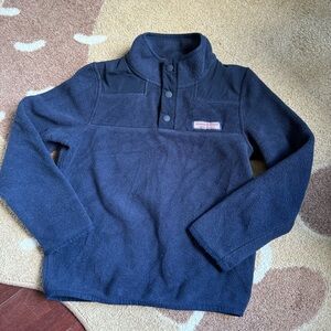 Vineyard‎ Vines Fleece Dark Blue Pullover Sweater